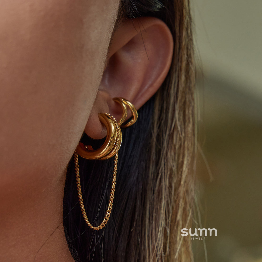 Karson Double C Tassel Earrings [XMH5ZUHH]