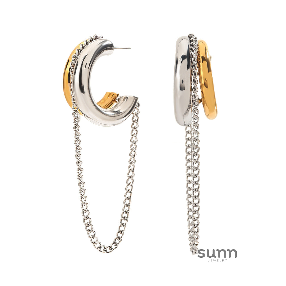 Karson Double C Tassel Earrings [RW57J53I]