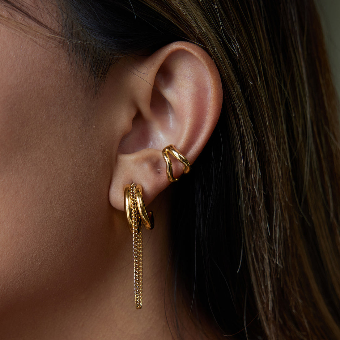 Karson Double C Tassel Earrings [XMH5ZUHH]