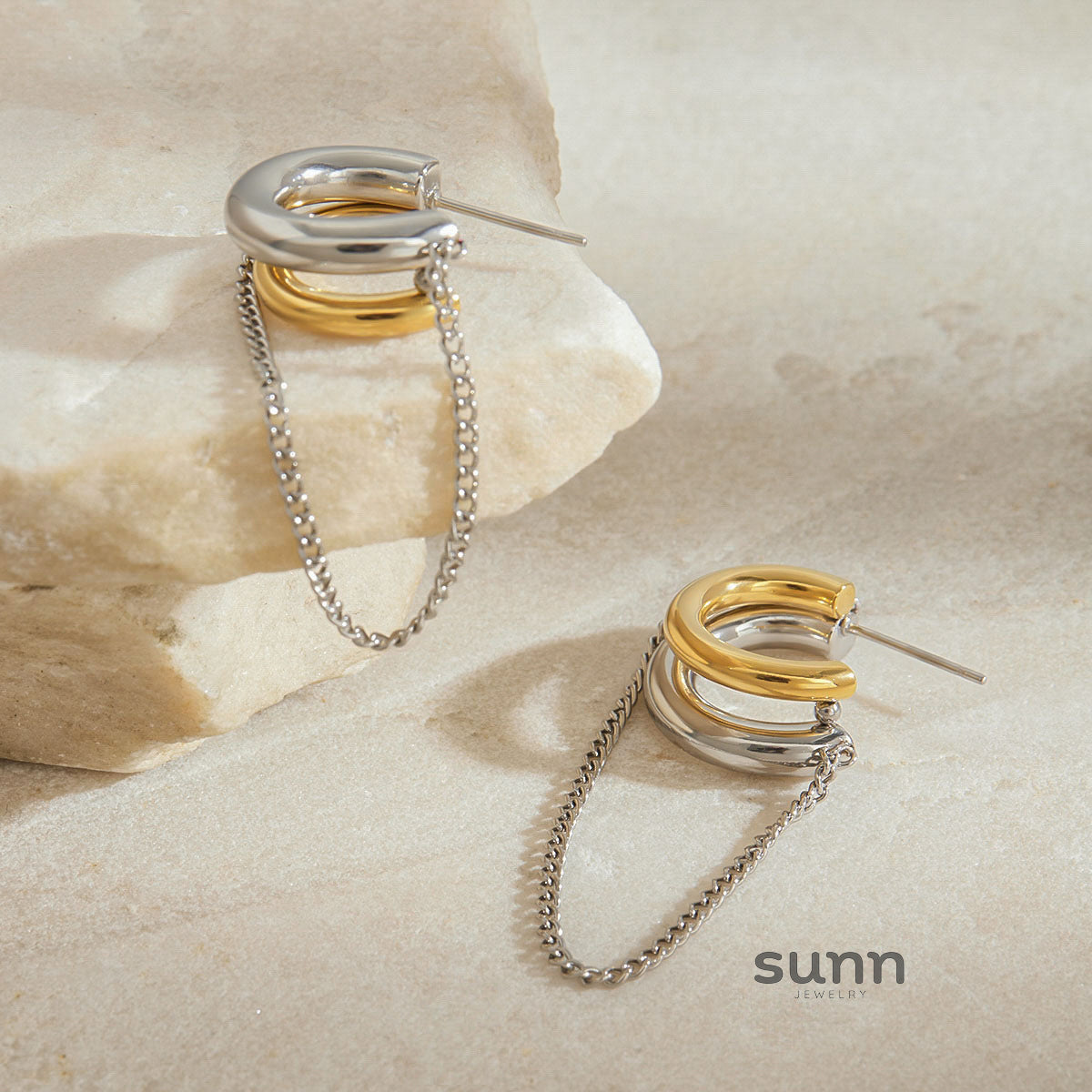 Karson Double C Tassel Earrings [PJUJ3QBK]