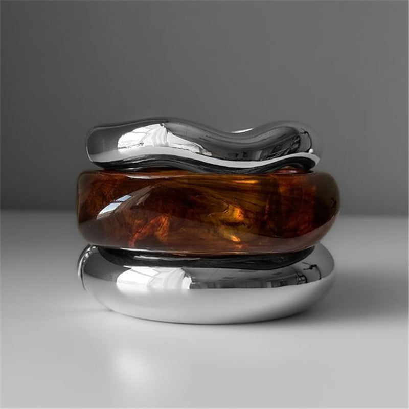 Karter Geometric Resin Cuff [PVVPR3EZ]