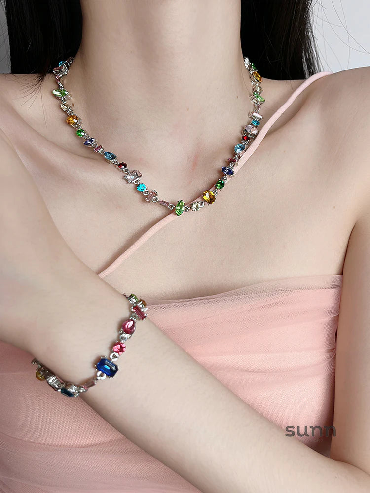 Karyme Rhinestone Jewelry Set