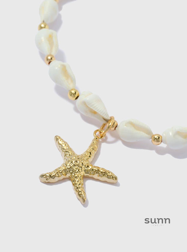 Karyn Shell Layered Pendant Necklace [MFCIBRYI]