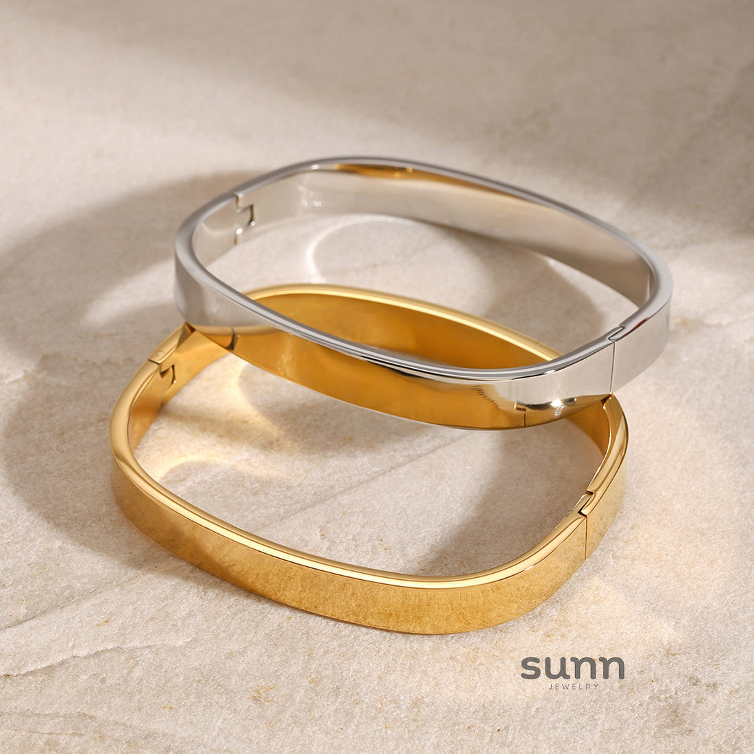 Karyn Titanium Steel Cuff Bracelet [G0K8IIVI]