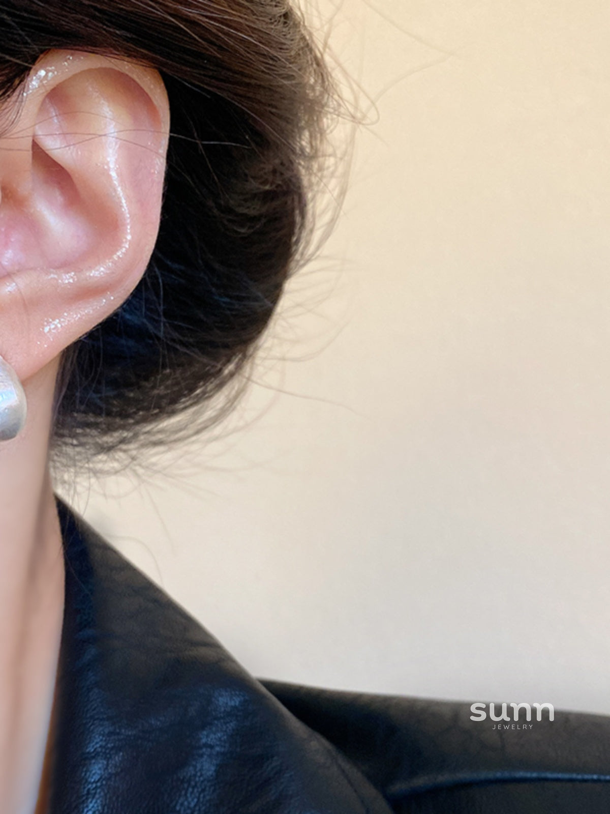 Kassidee Frosted Bean Drop Earrings [H5ODEQEU]