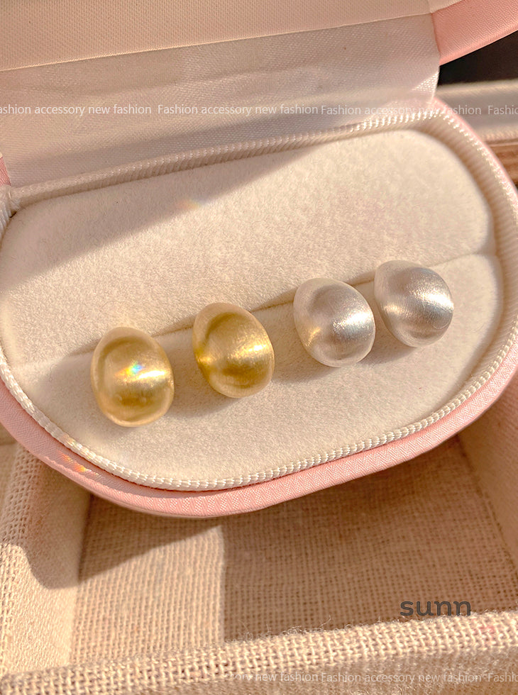 Kassidee Frosted Bean Drop Earrings [6RX63ZE3]