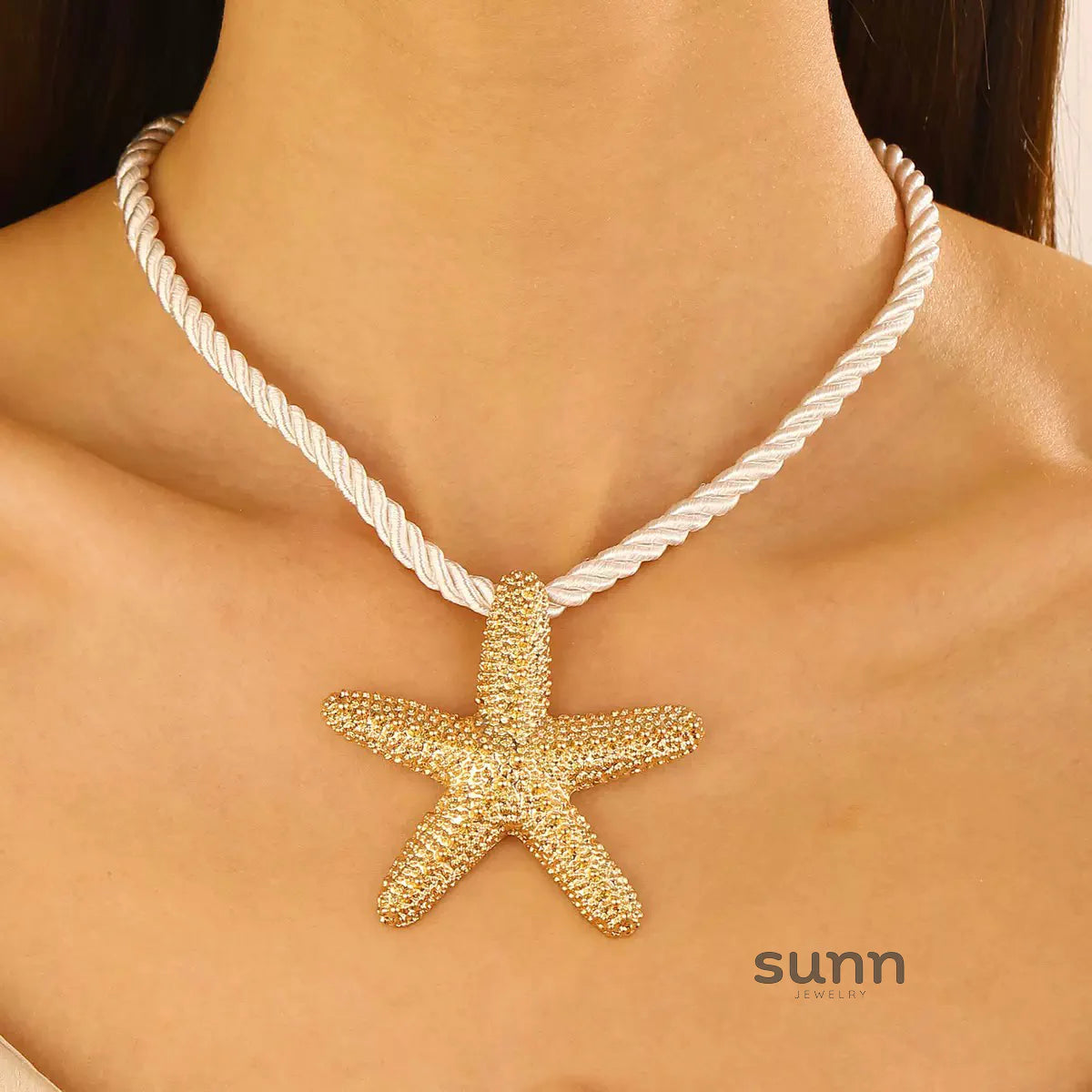 Kassidy Coastal Starfish Jewelry Set