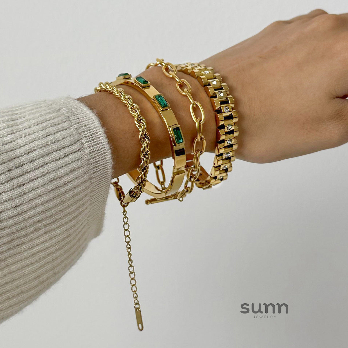 Kassidy Zircon Chain Bracelet [OXGV6FUQ]