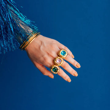 Katalaya Delicate Zircon Ring [QW189KZG]