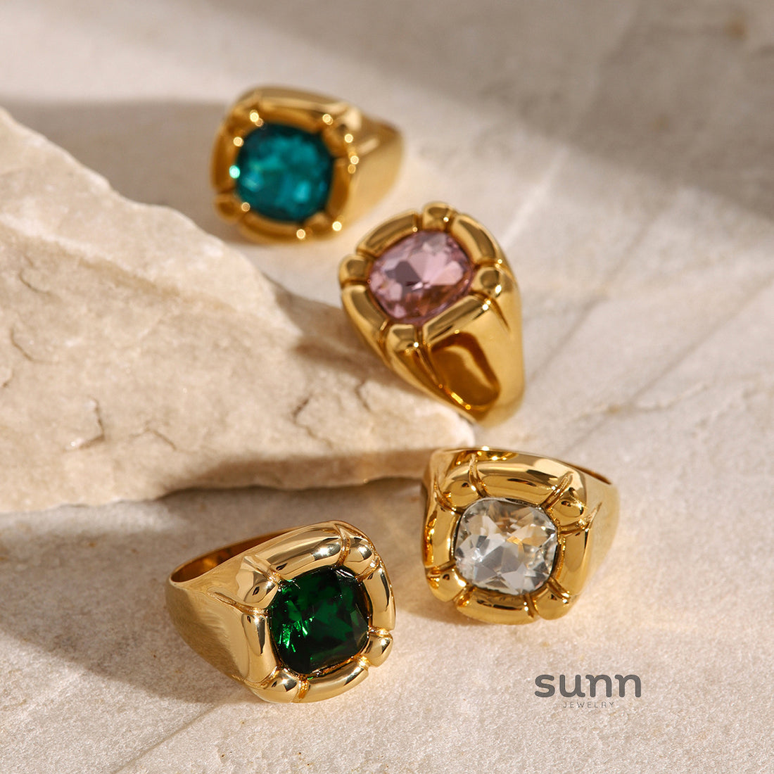 Katalaya Delicate Zircon Ring [QW189KZG]