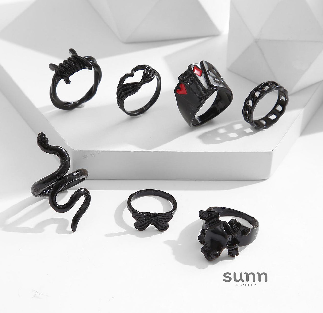 Kataleyah Stacking Ring Set [PVBSNW42]