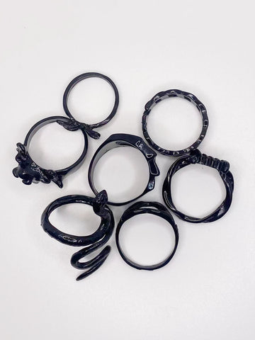 Kataleyah Stacking Ring Set [F13BSEIY]