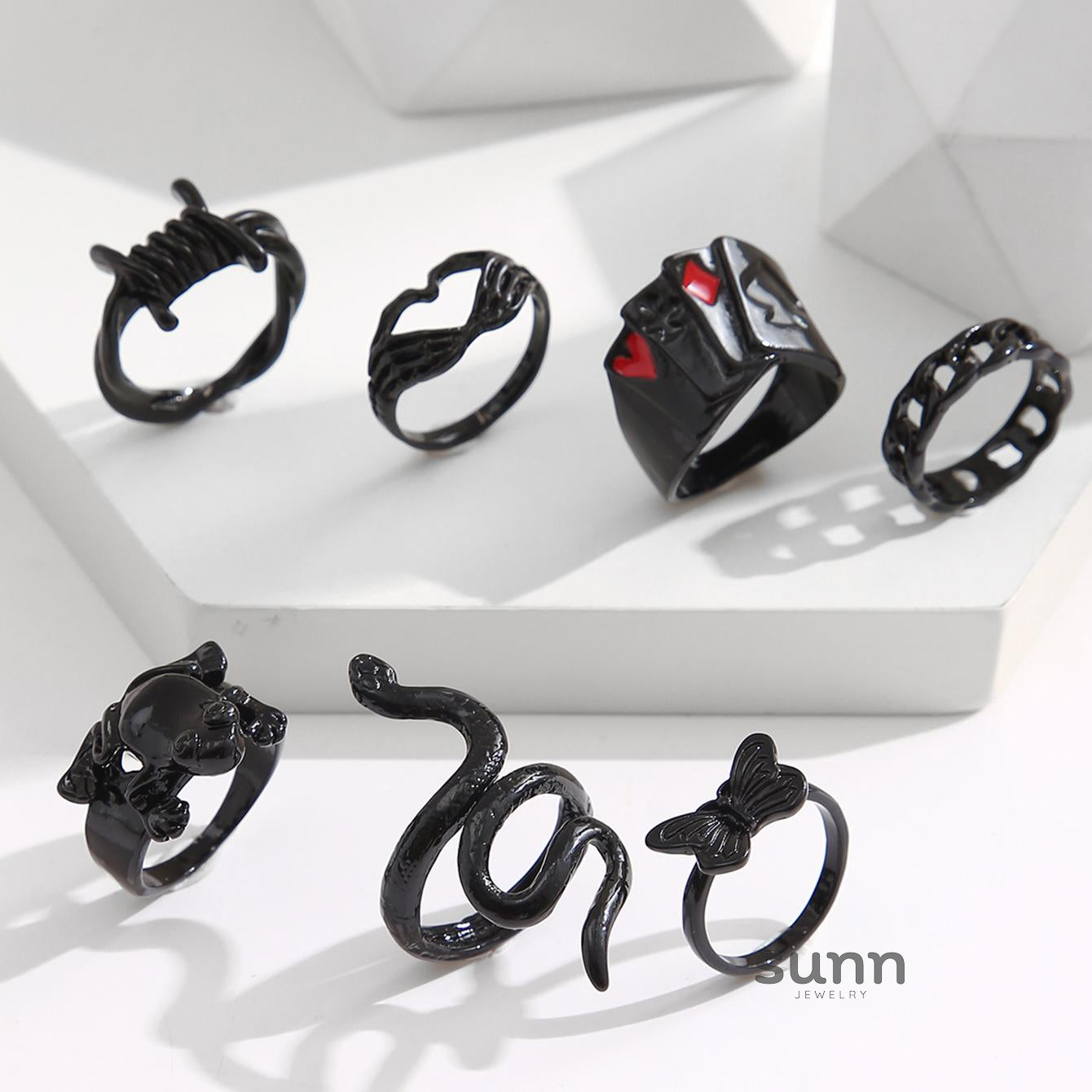 Kataleyah Stacking Ring Set [EAXFSI86]