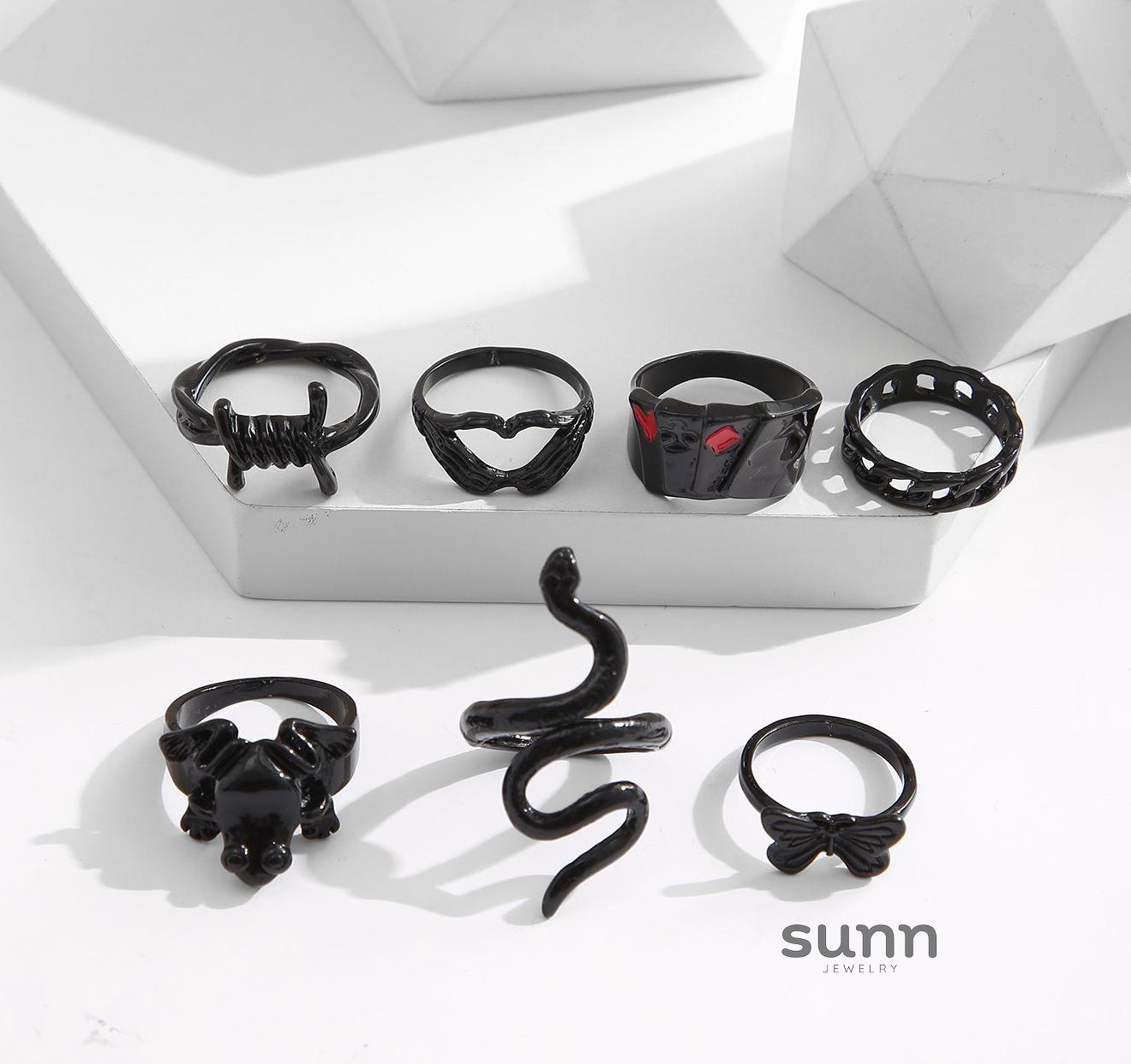 Kataleyah Stacking Ring Set [FG8HY0VT]