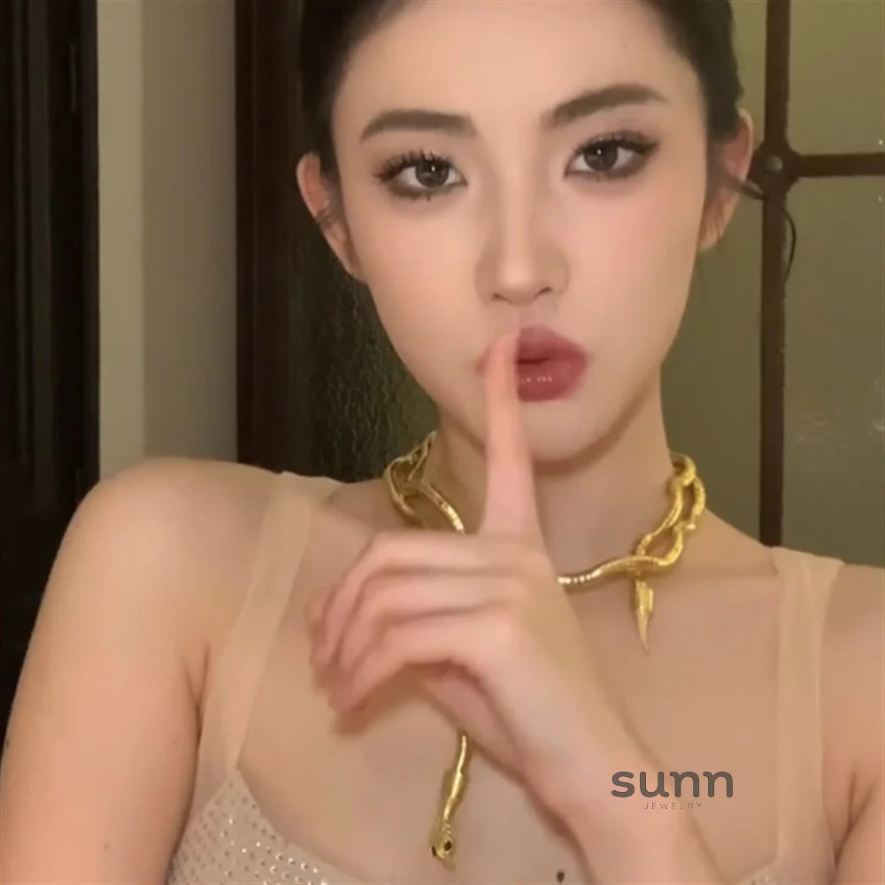 Katalina Serpent Embrace Choker
