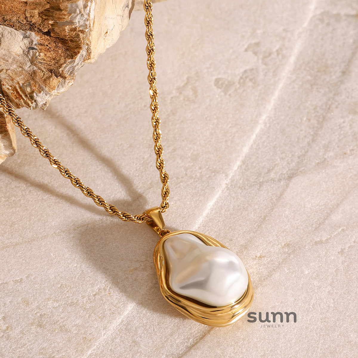 Katalina Statement Pearl Jewelry [5GIYMCLT]