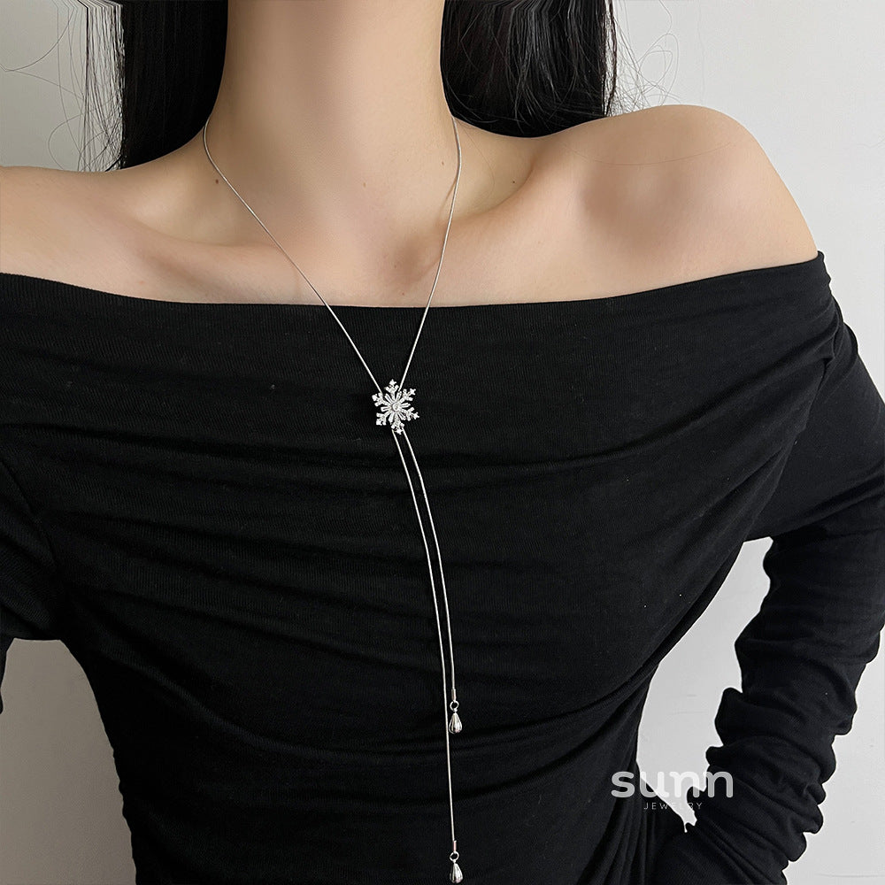 Katana Stellar Lariat Necklace [L9F7G1XV]