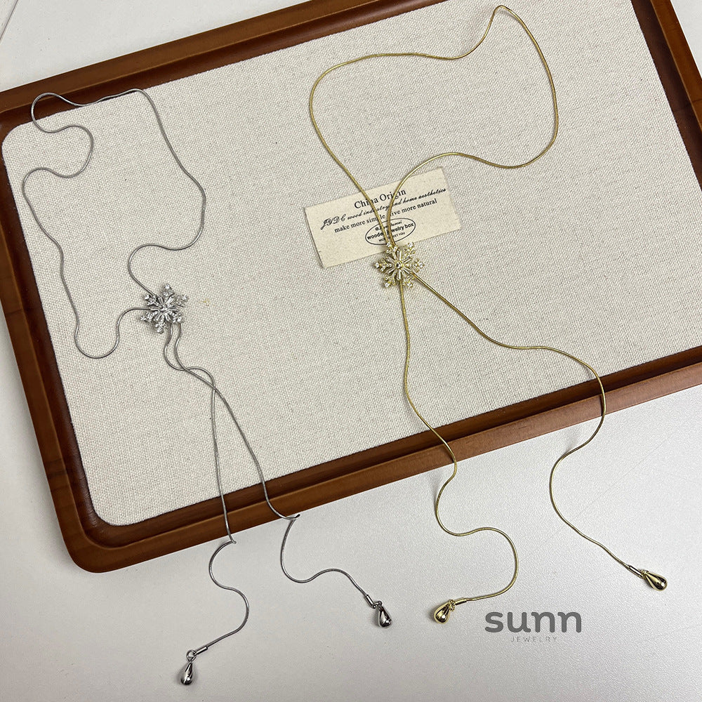Katana Stellar Lariat Necklace [QVV2JT2Y]