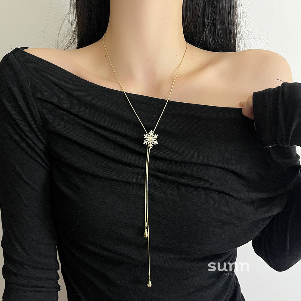 Katana Stellar Lariat Necklace [VXCCHWOA]