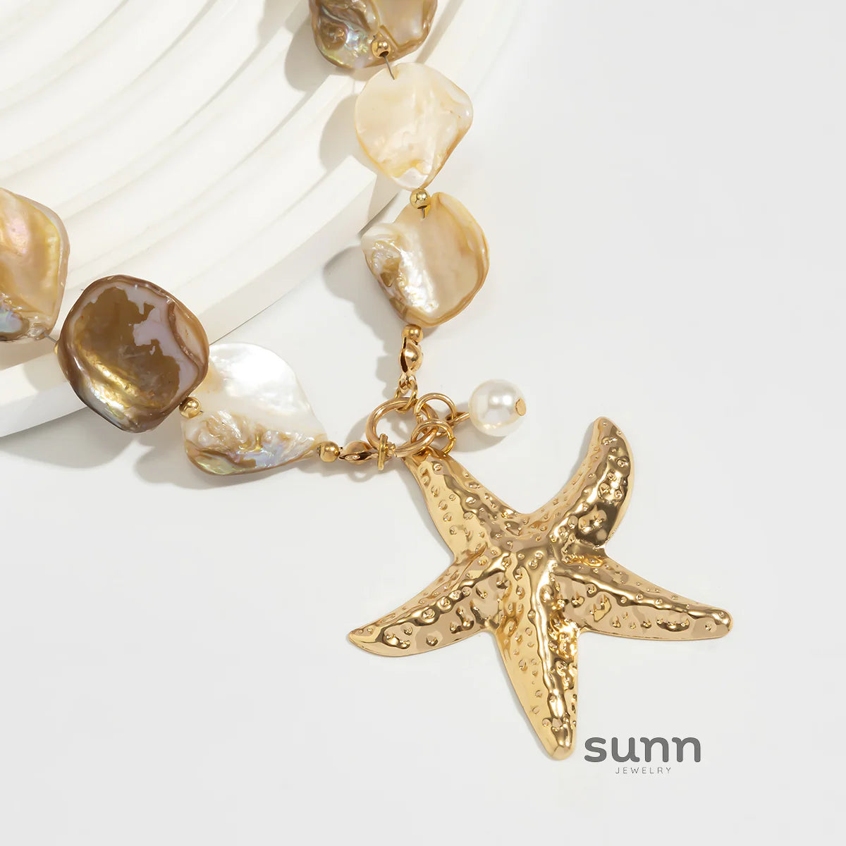 Katarina Starfish Shell Necklace