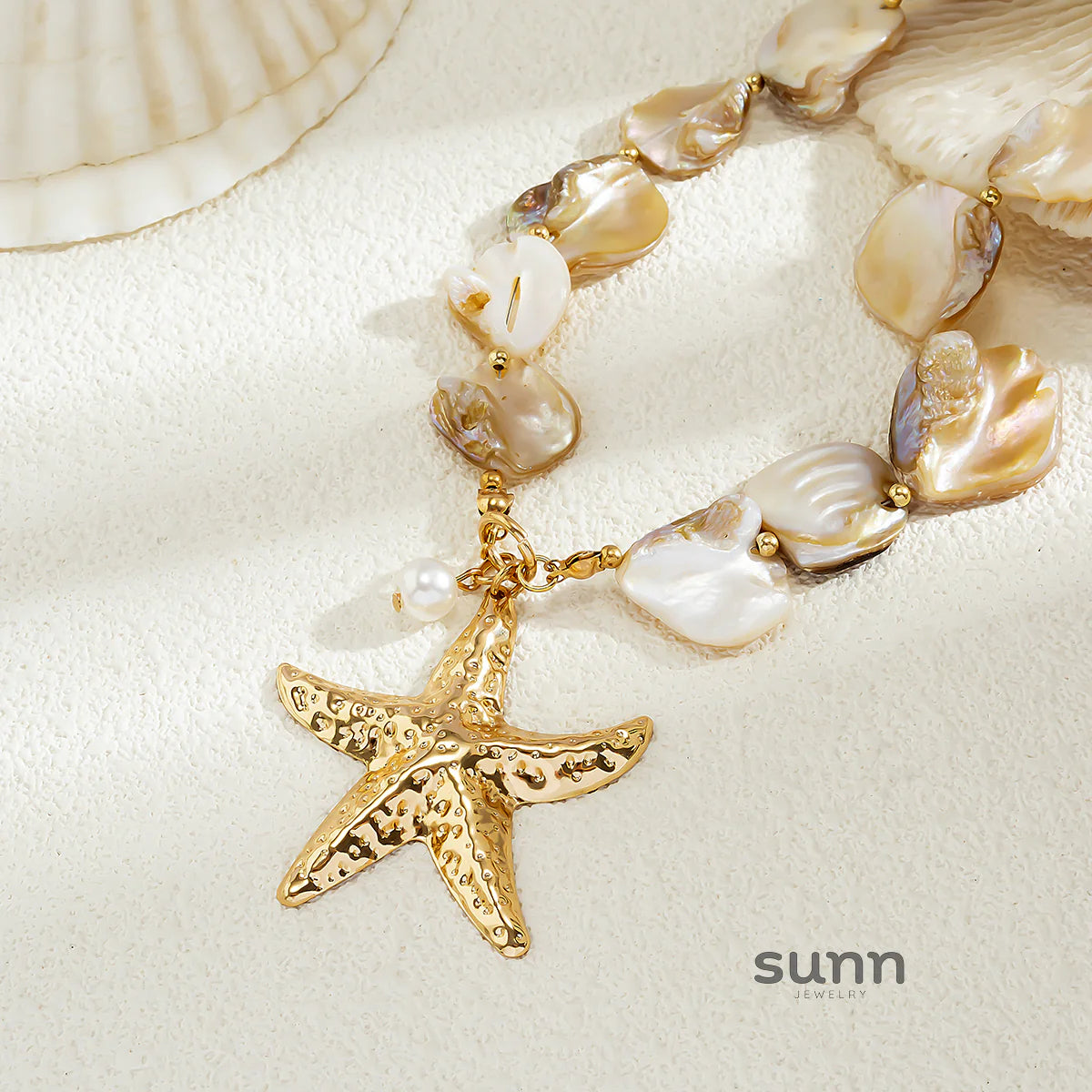Katarina Starfish Shell Necklace