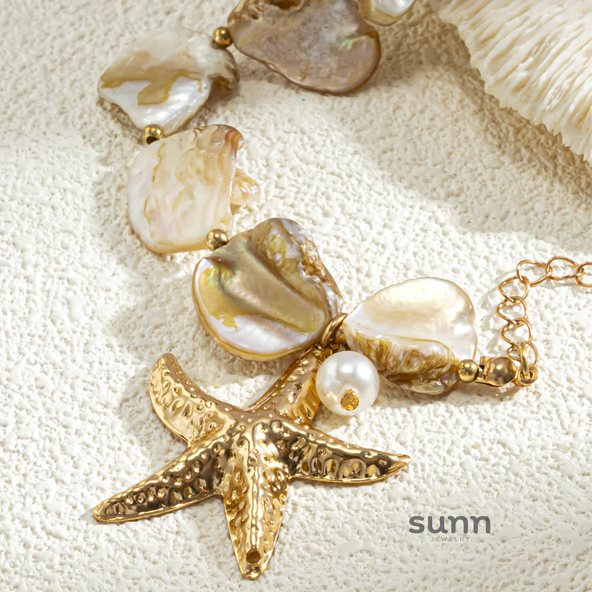 Katarina Starfish Shell Necklace