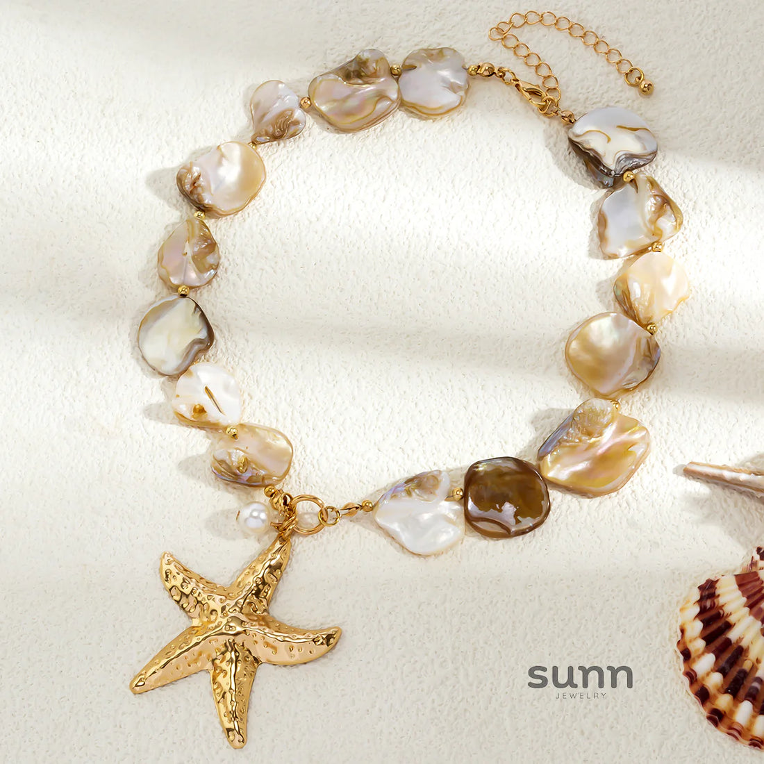 Katarina Starfish Shell Necklace