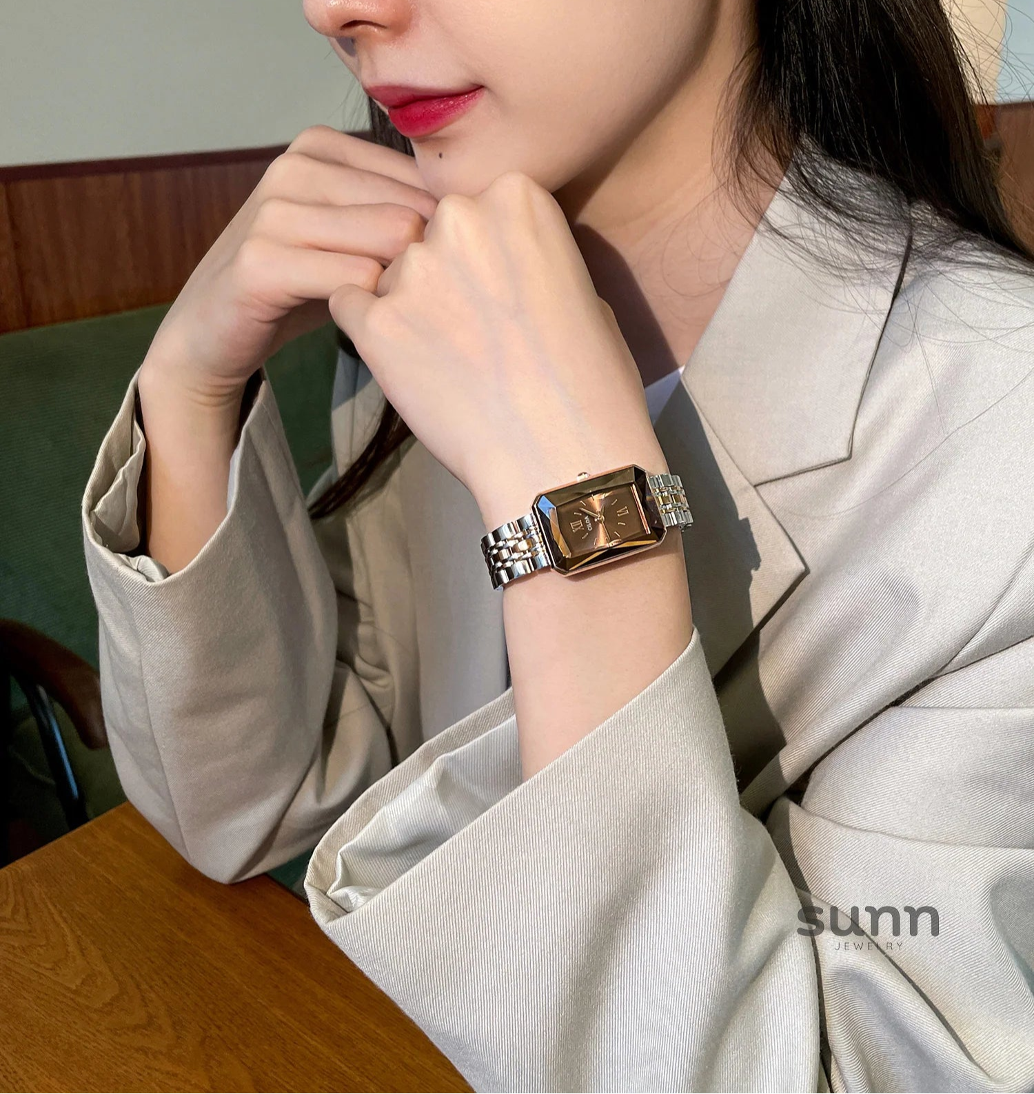Kate Minimalist Rectangular Watch