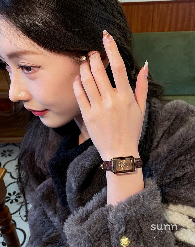 Kate Minimalist Rectangular Watch