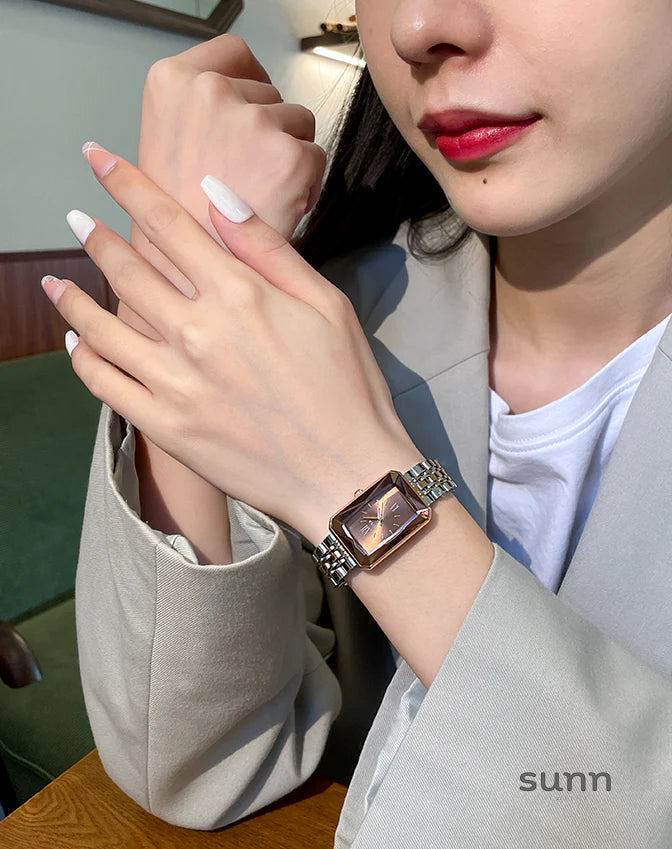 Kate Minimalist Rectangular Watch
