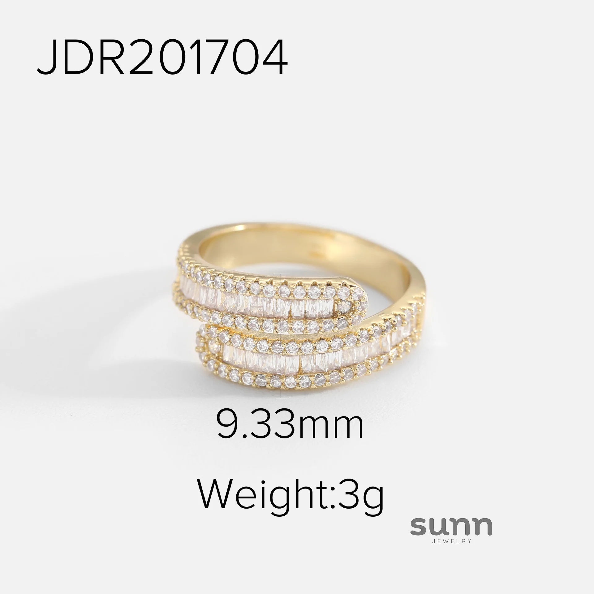Kateri Zircon Open Ring