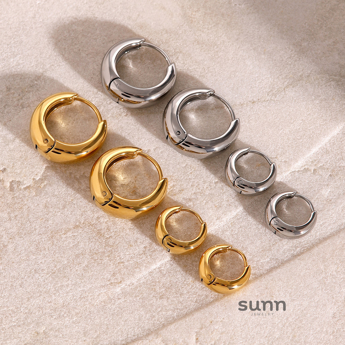 Katerina Timeless Hoop Earrings [9GGWDDEM]
