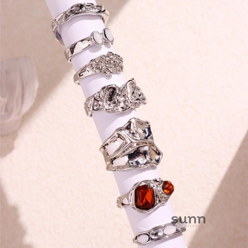Katharina Resin Ring Set [JZYDBUZU]