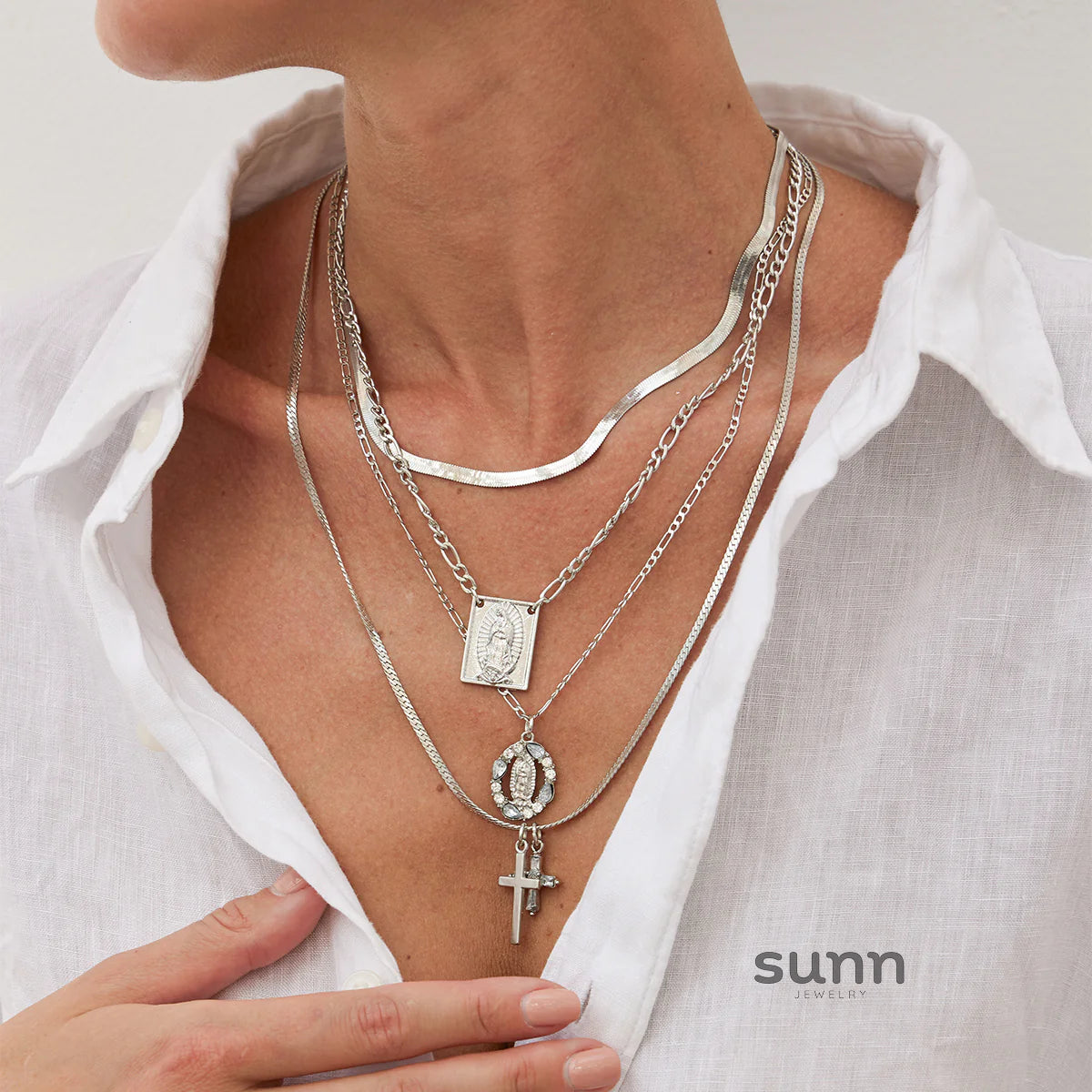 Katherine Layered Necklace Set