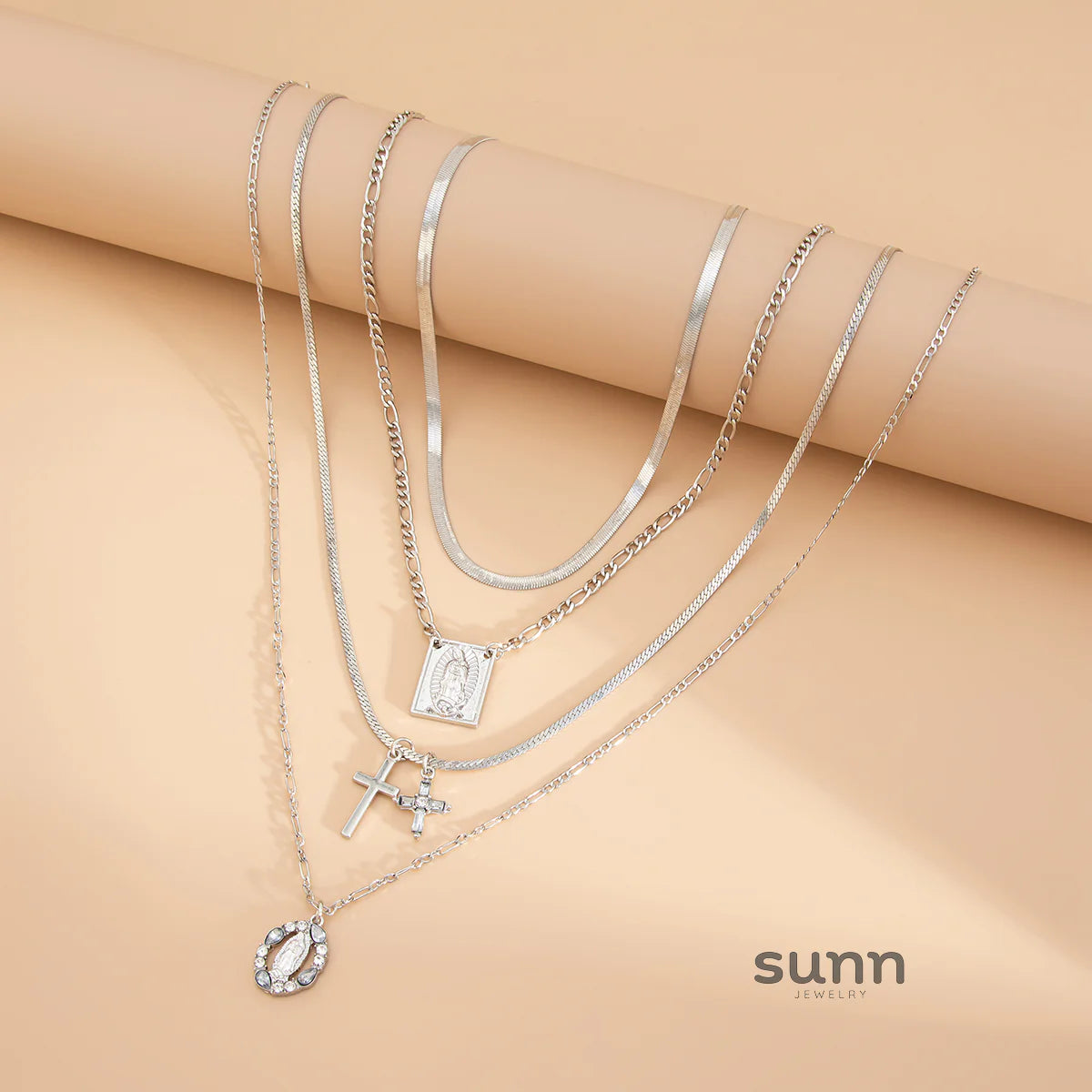Katherine Layered Necklace Set