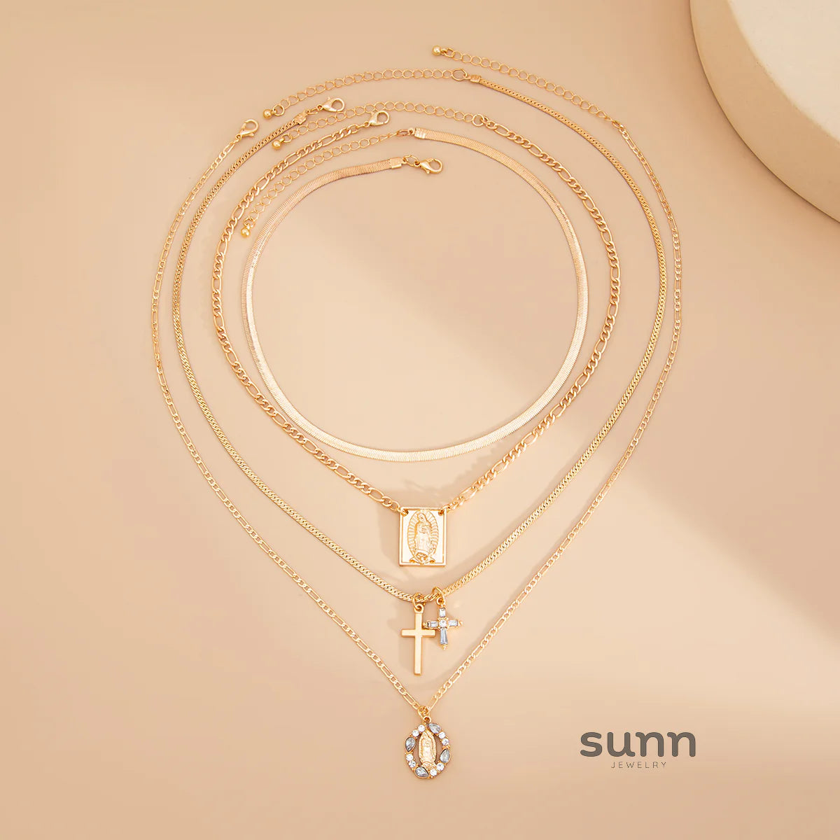 Katherine Layered Necklace Set
