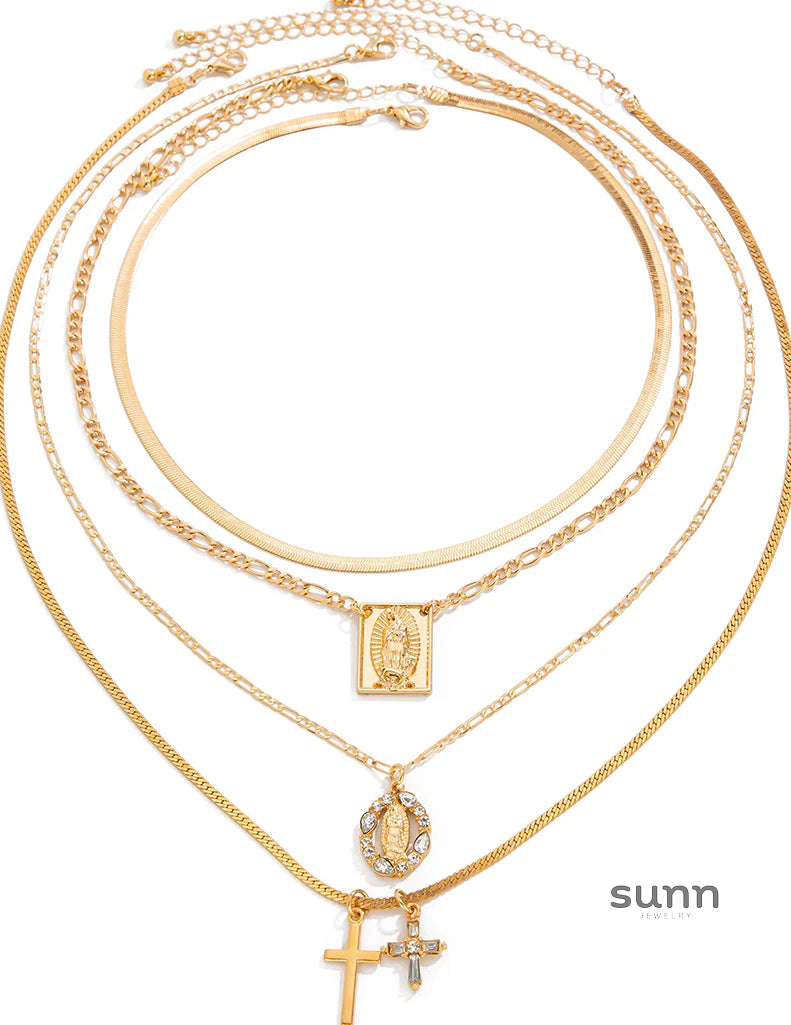 Katherine Layered Necklace Set