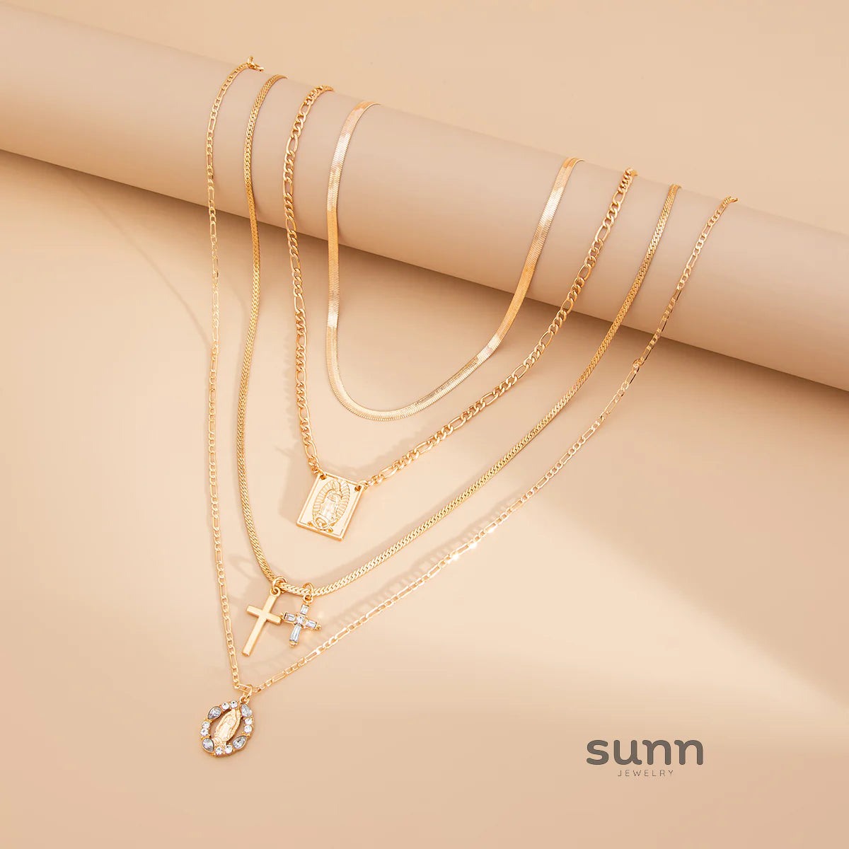 Katherine Layered Necklace Set