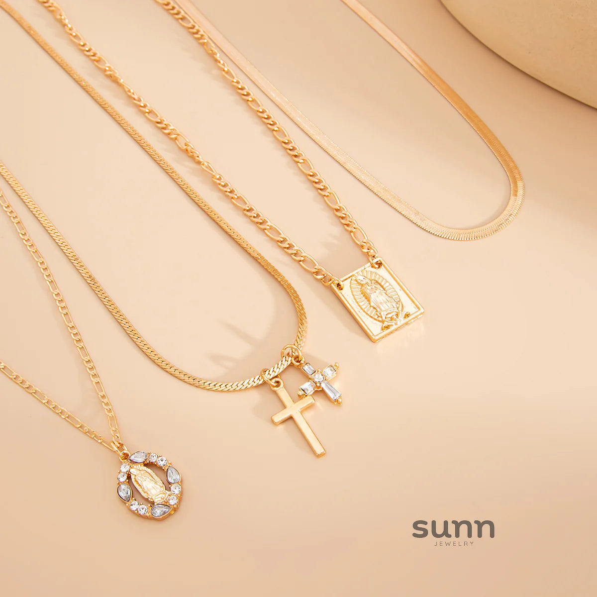 Katherine Layered Necklace Set