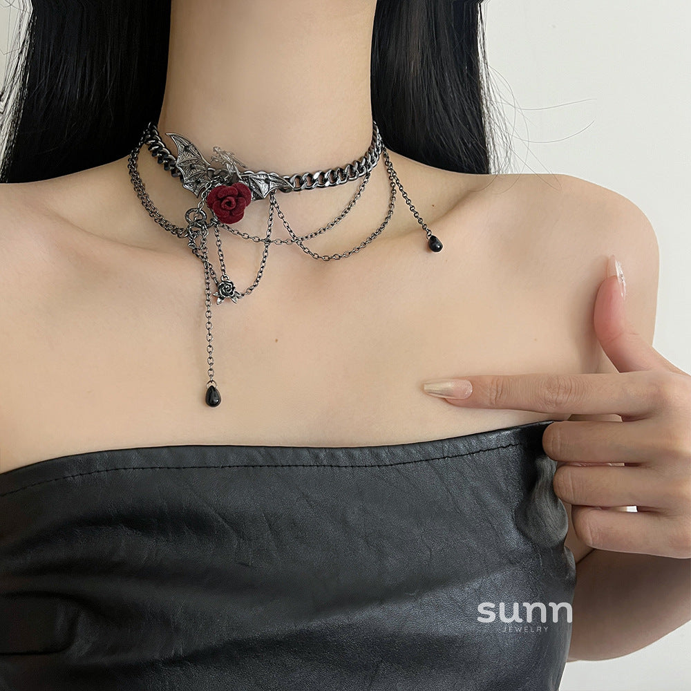 Kathleen Dark Dragon Choker [S03EQ568]
