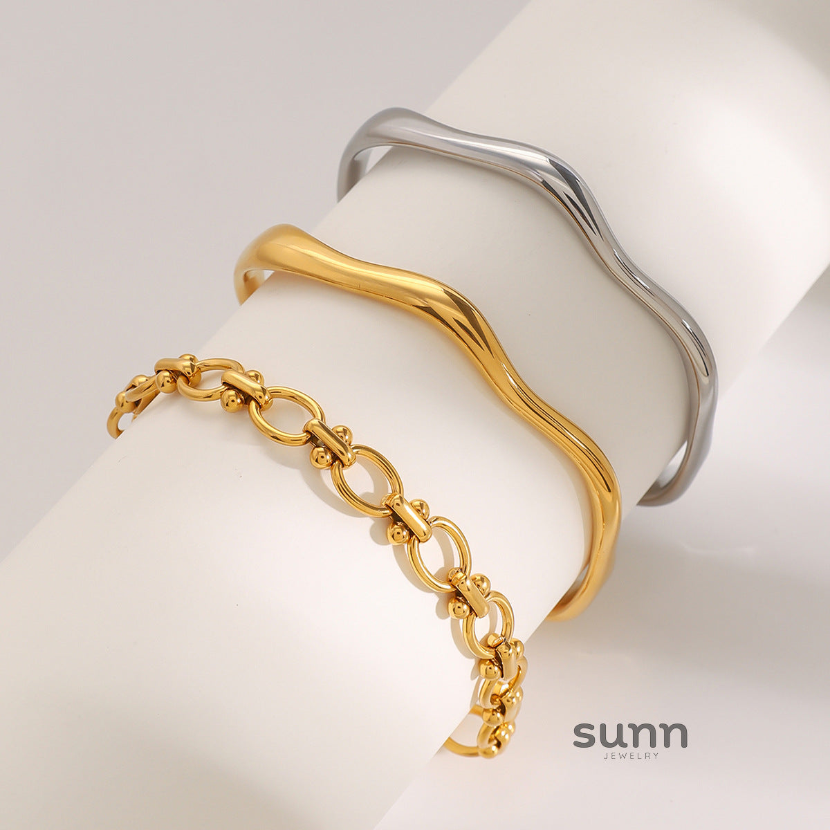 Kathleen Polished Open Cuff [7KSLXXE1]