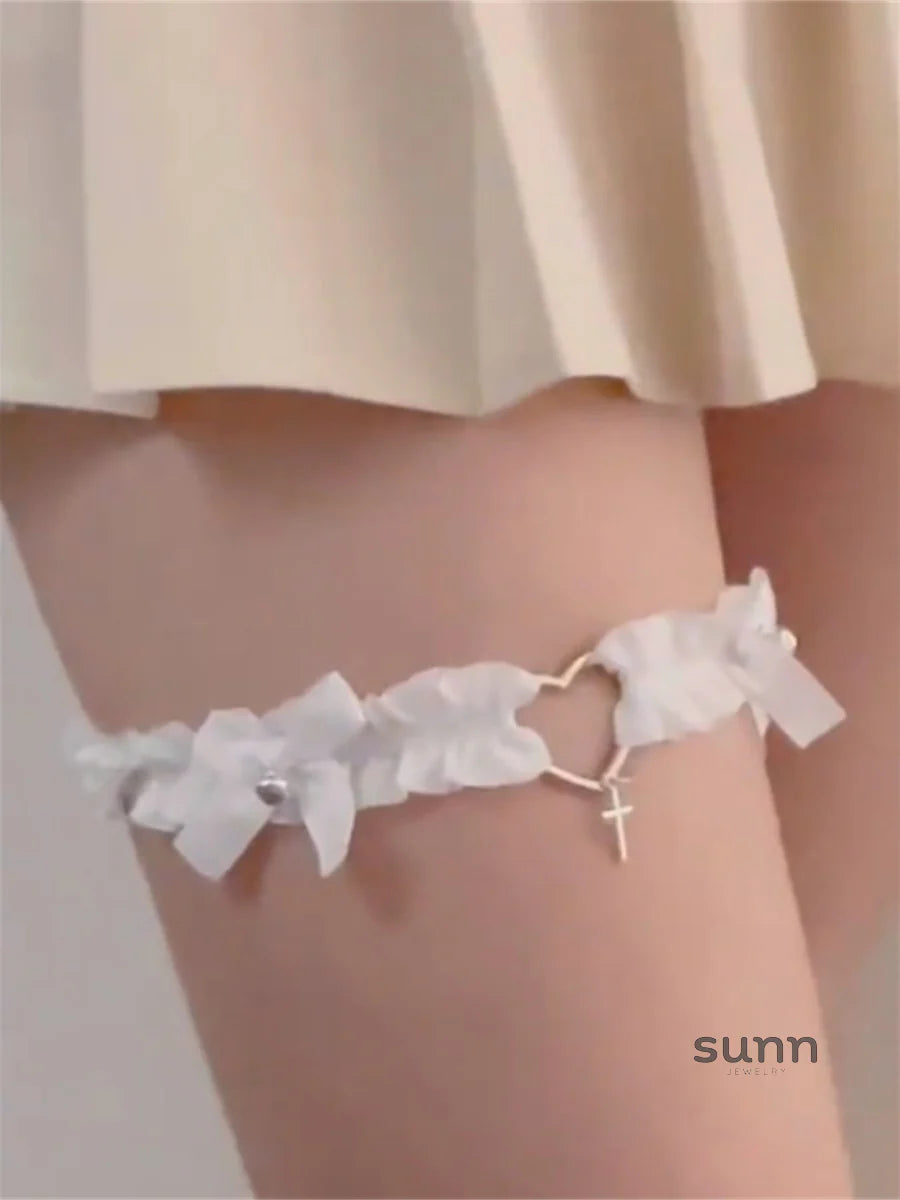 Kattleya Adorned Garter Chain