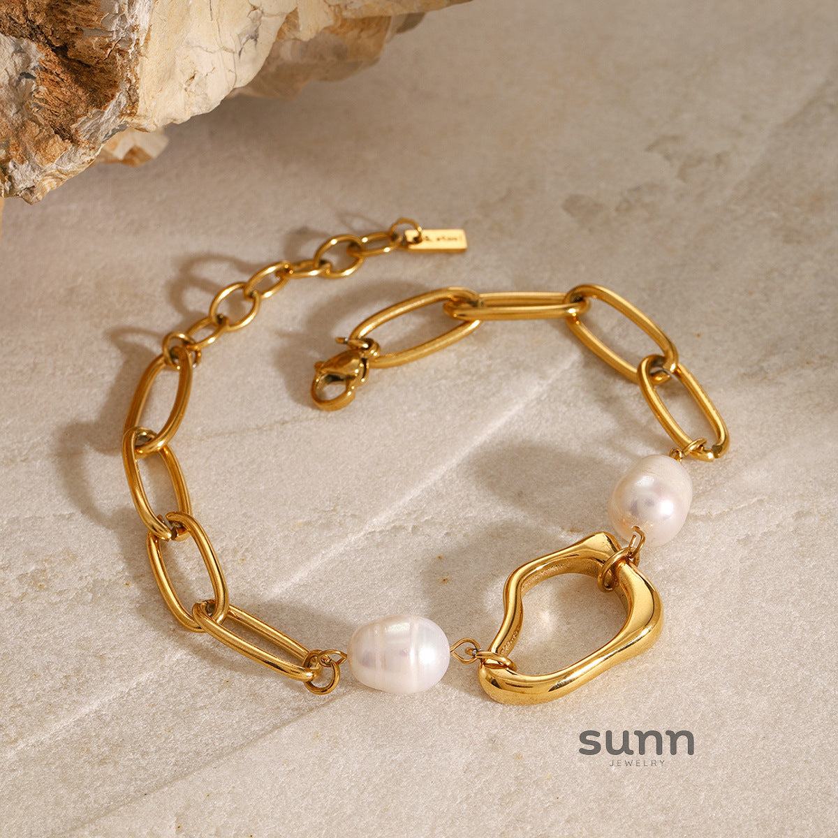 Kattleya Wave Pearl Jewelry Set [KEHEAVUS]