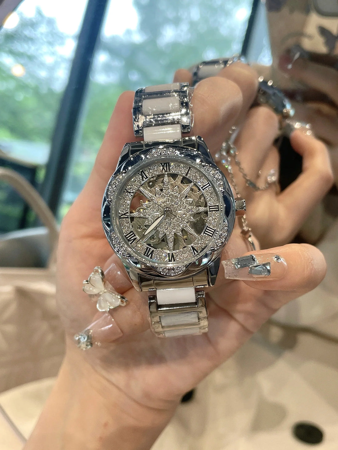 Katy Ceramic Star Mechanical Watch