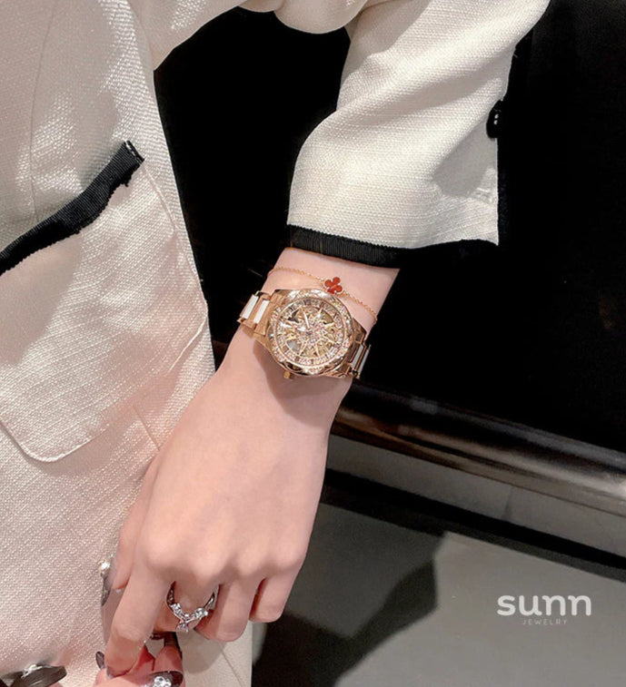 Katy Ceramic Star Mechanical Watch