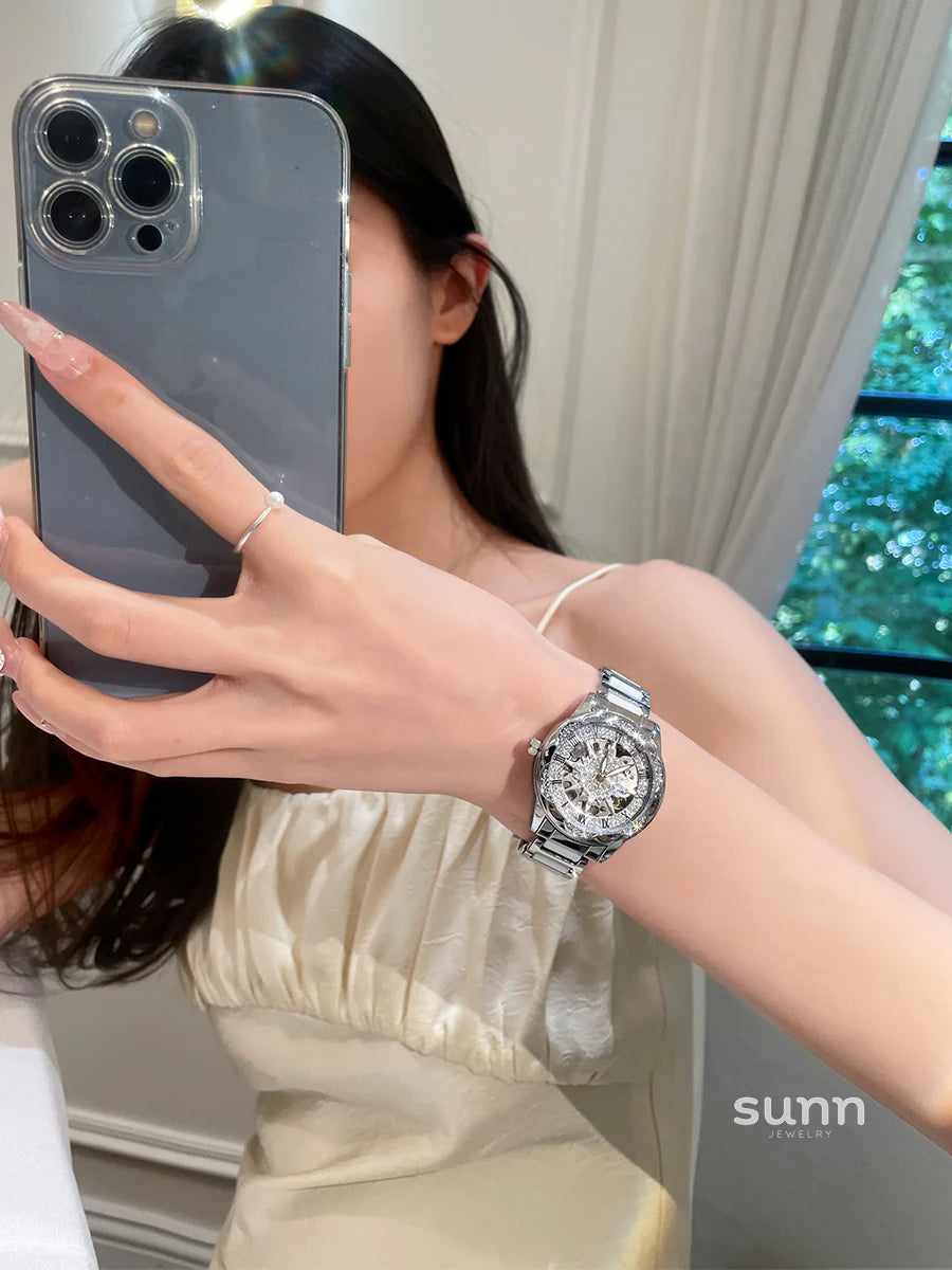 Katy Ceramic Star Mechanical Watch