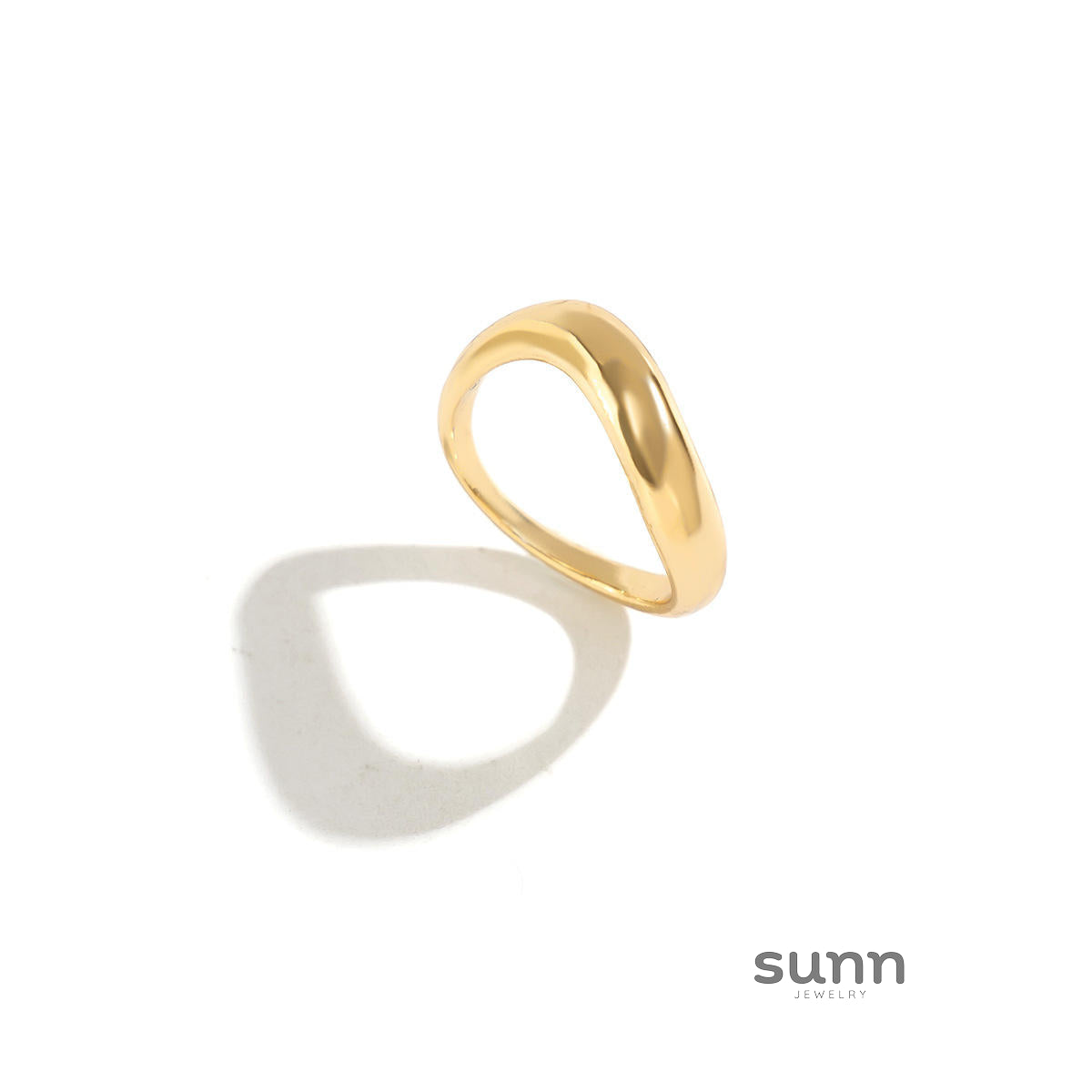 Katy Liquid Metal Open Ring [SD0QVCX5]