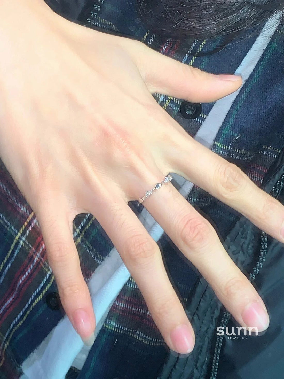 Kayanna Delicate Heart Adjustable Ring