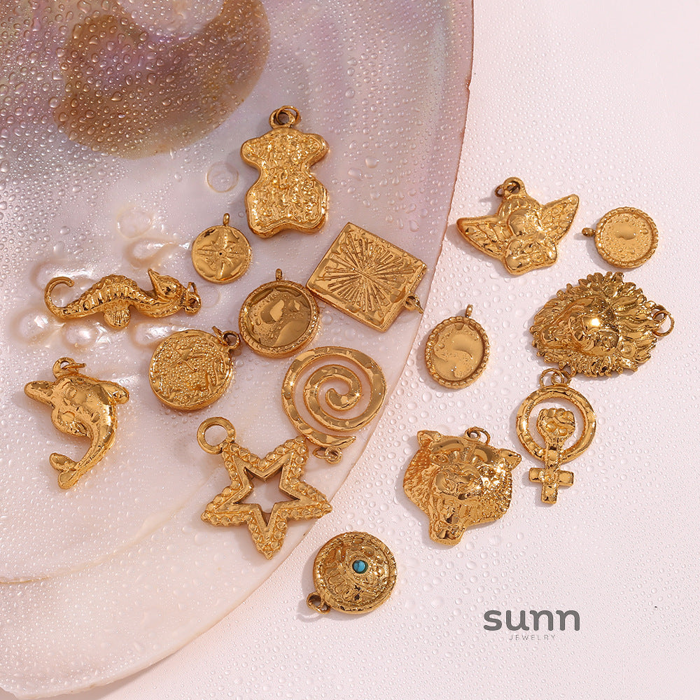 Kayce Geometric Charm Pendants [5JC5HVCV]
