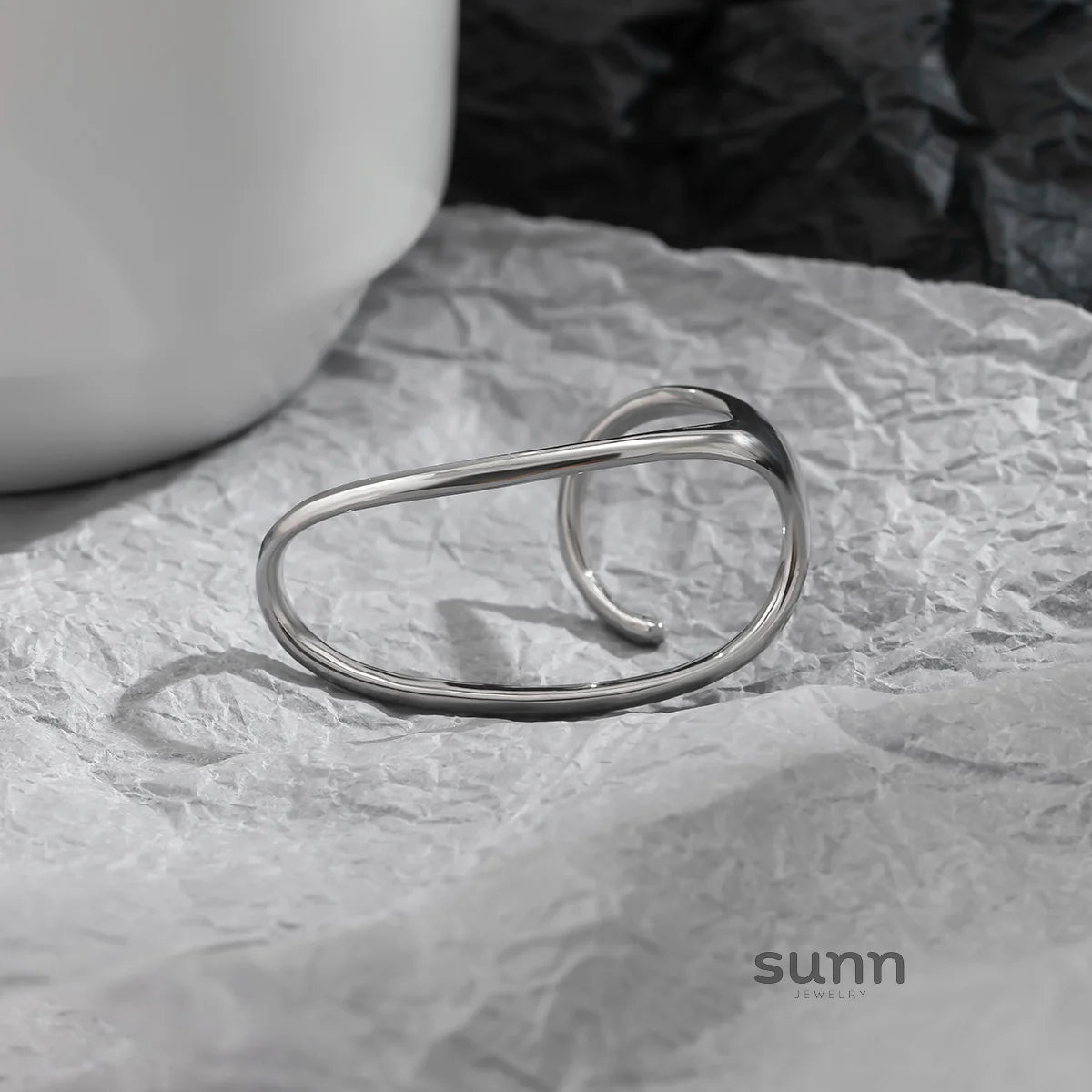 Kayce Modern Open Ring